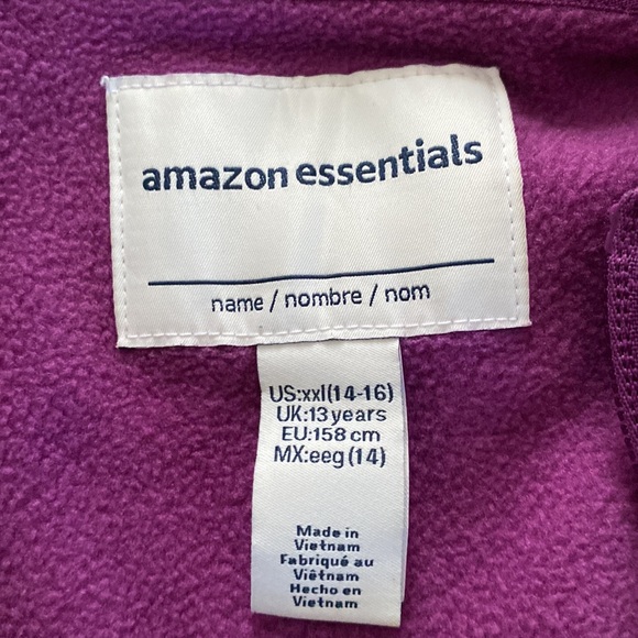 Amazon Essentials Zip Up Sweater - Picture 3 of 3